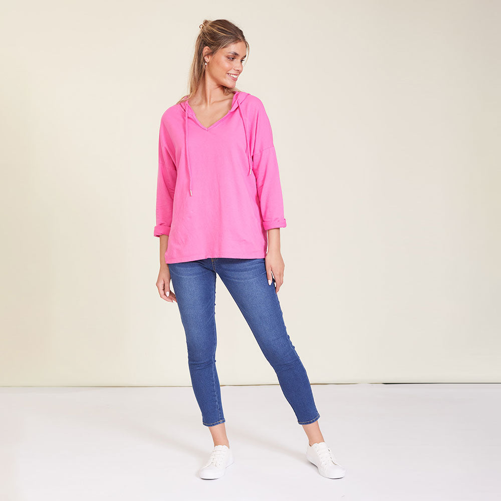Barker Hoody (Fuchsia)