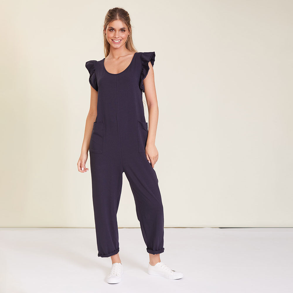Clio Jumpsuit (Navy)