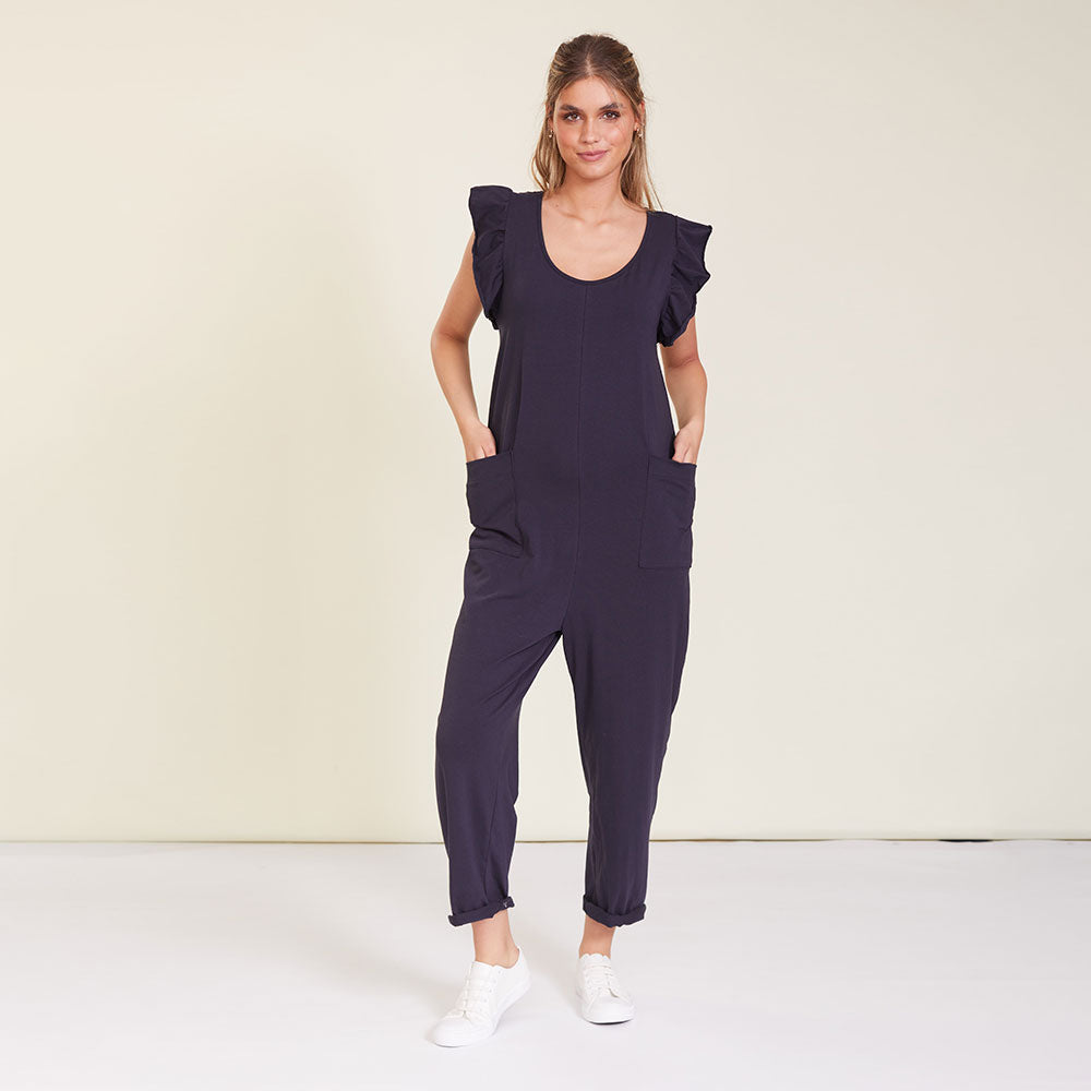 Clio Jumpsuit (Navy)