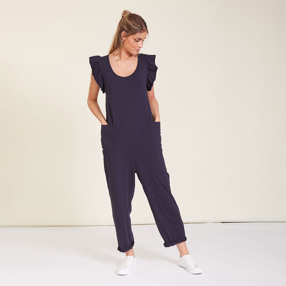 Clio Jumpsuit (Navy)