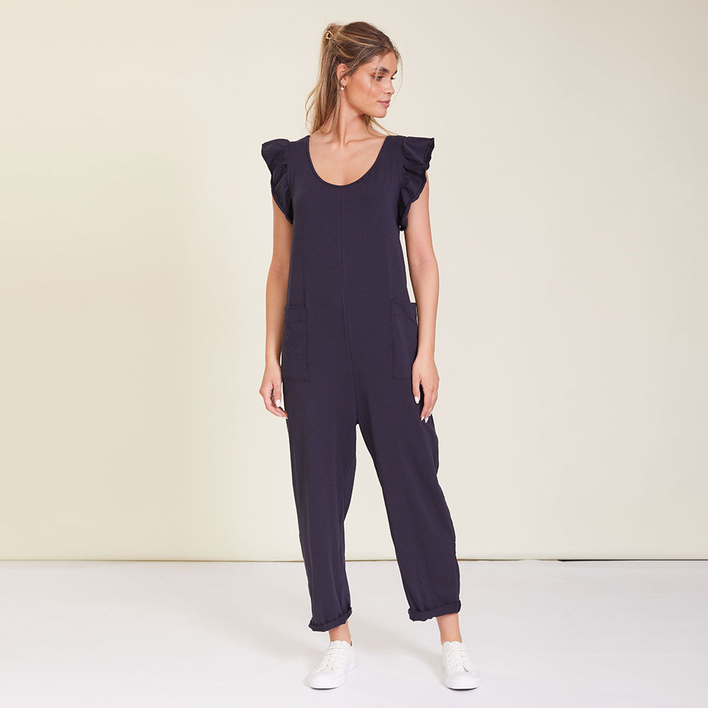 Clio Jumpsuit (Navy)