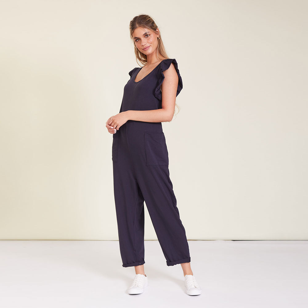 Clio Jumpsuit (Navy)