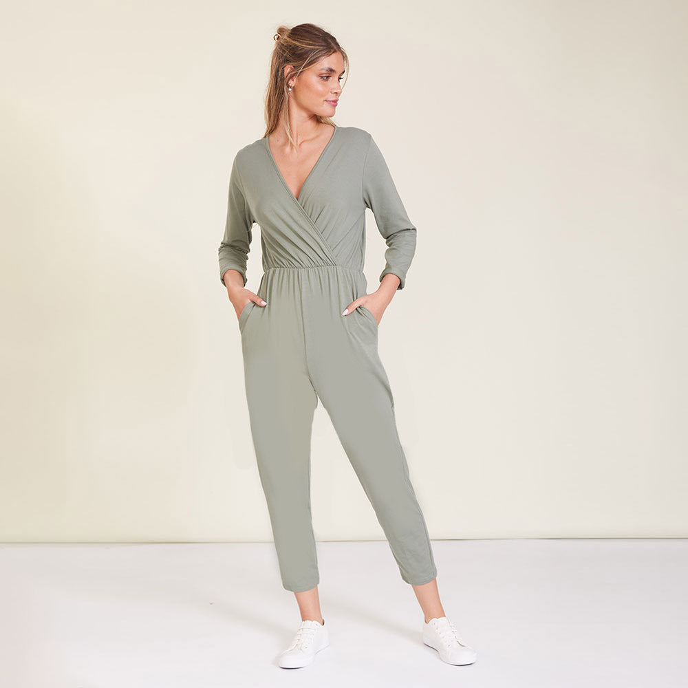 Gigi Jumpsuit (Khaki)