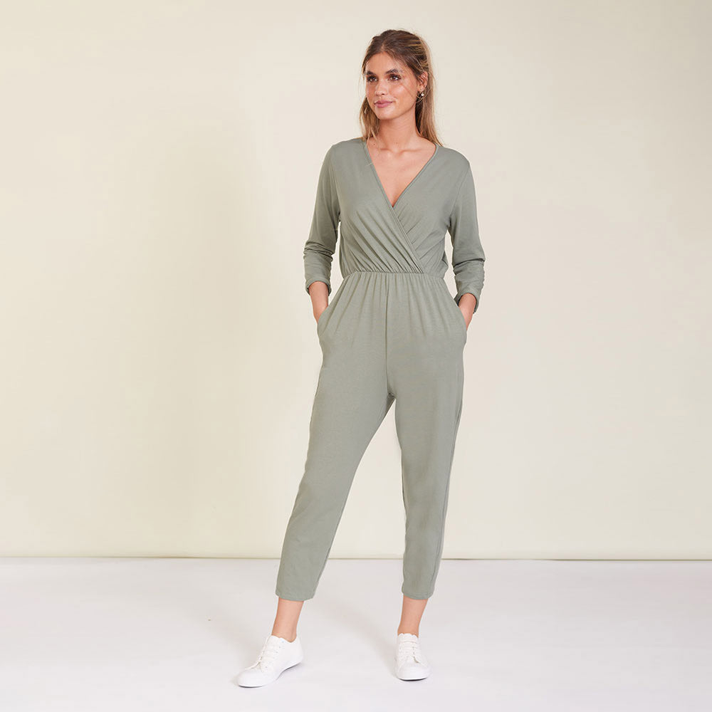 Gigi Jumpsuit (Khaki)