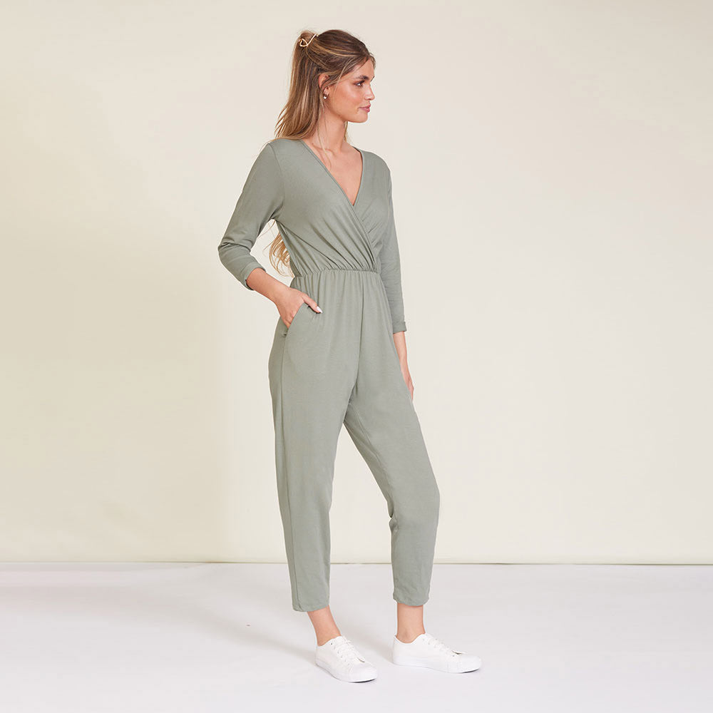 Gigi Jumpsuit (Khaki)