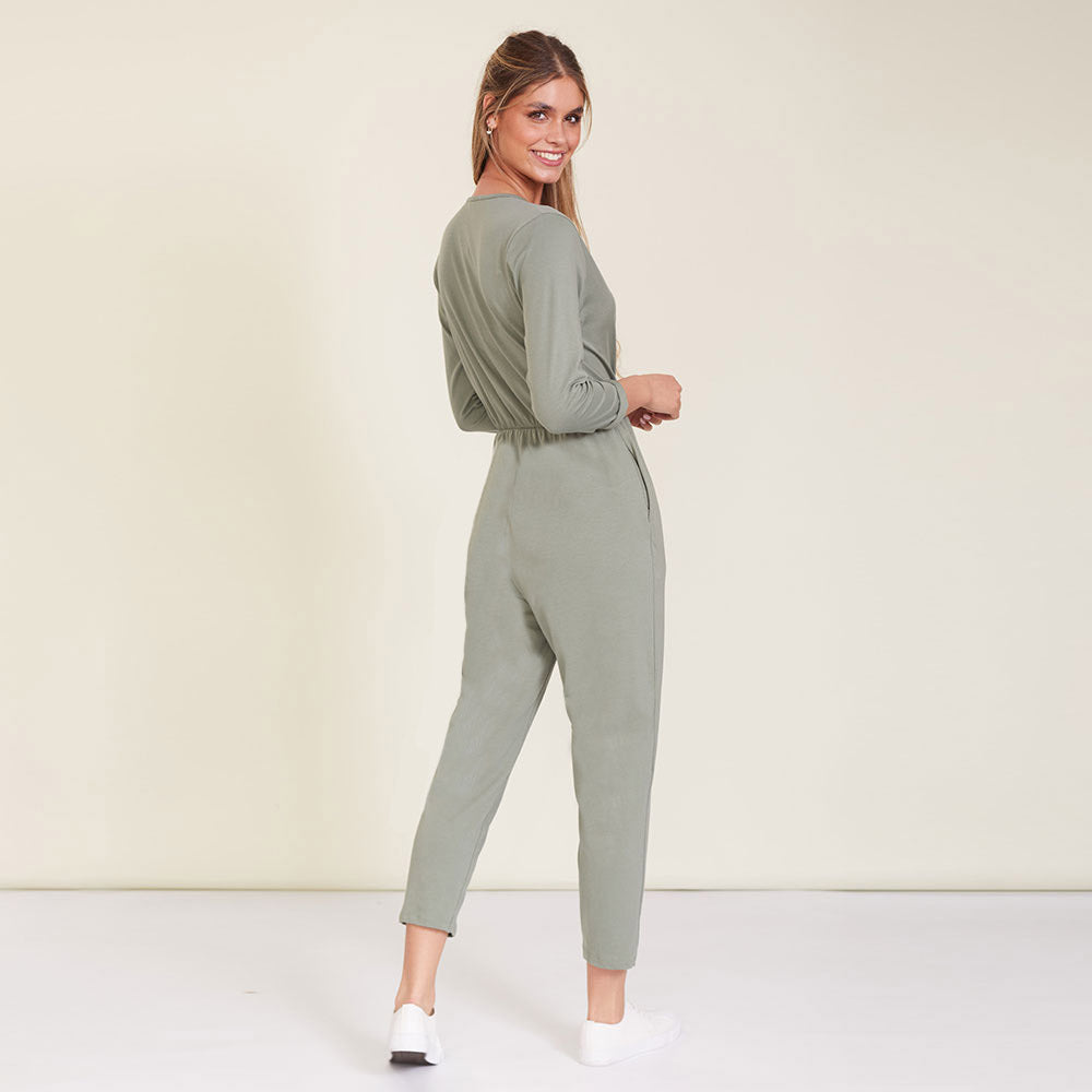 Gigi Jumpsuit (Khaki)