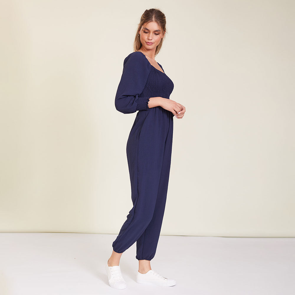Luna Jumpsuit (Navy)