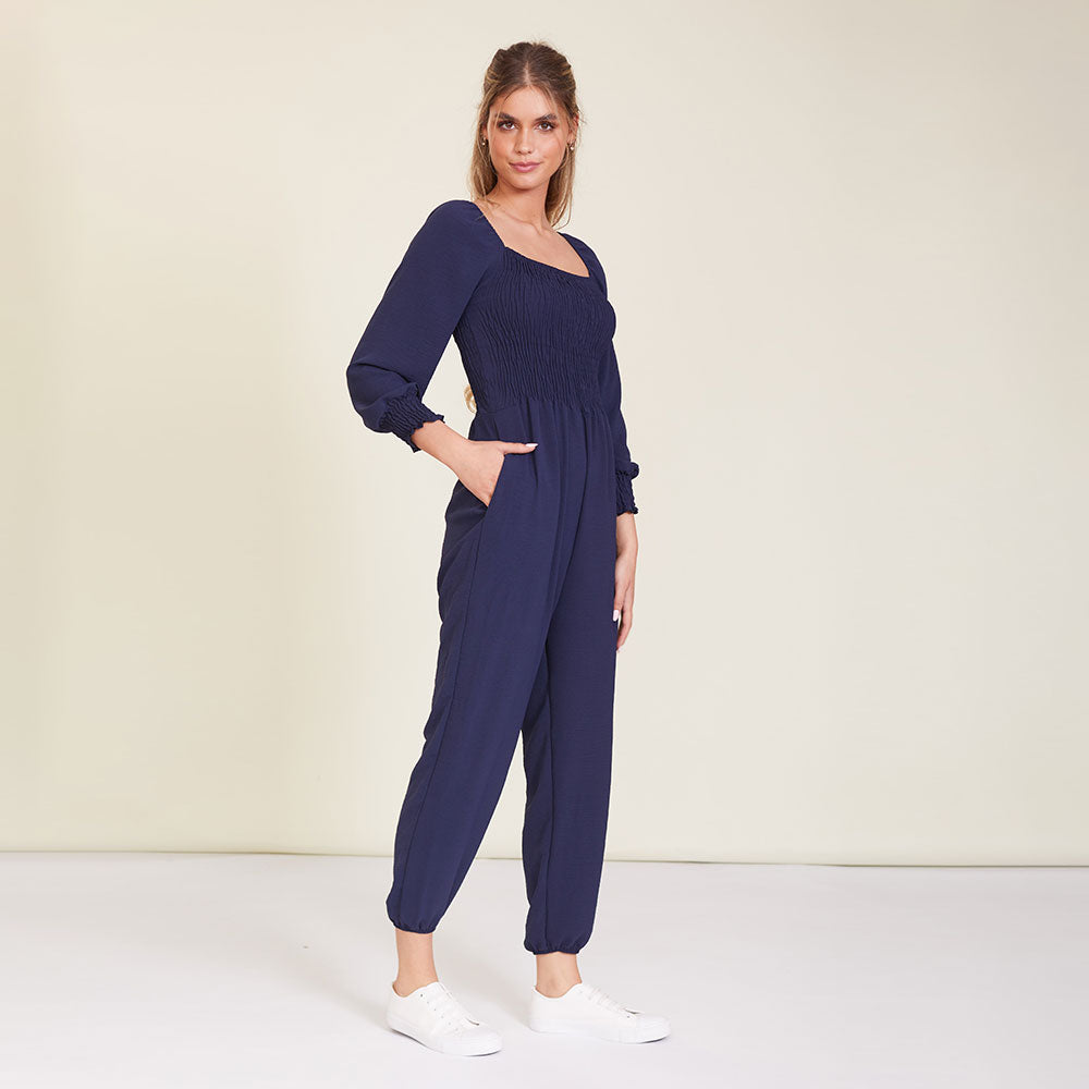 Luna Jumpsuit (Navy)