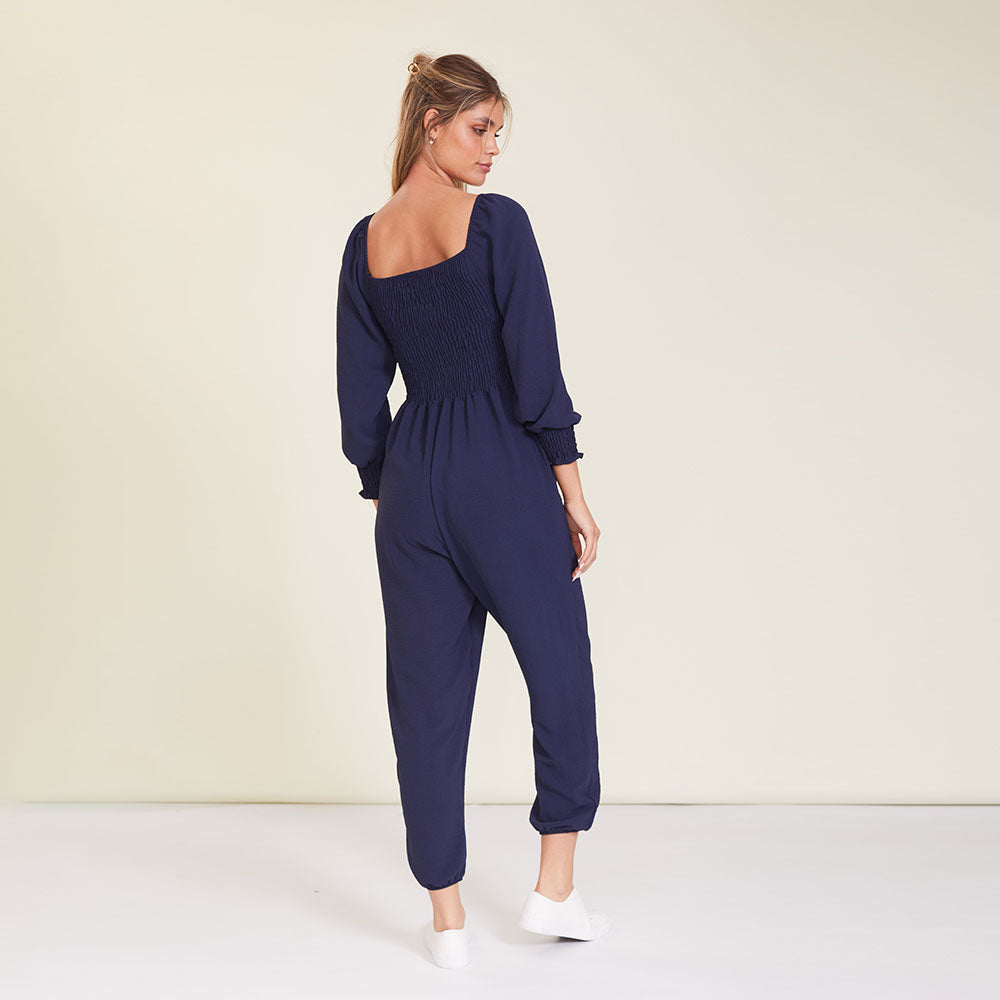 Luna Jumpsuit (Navy)