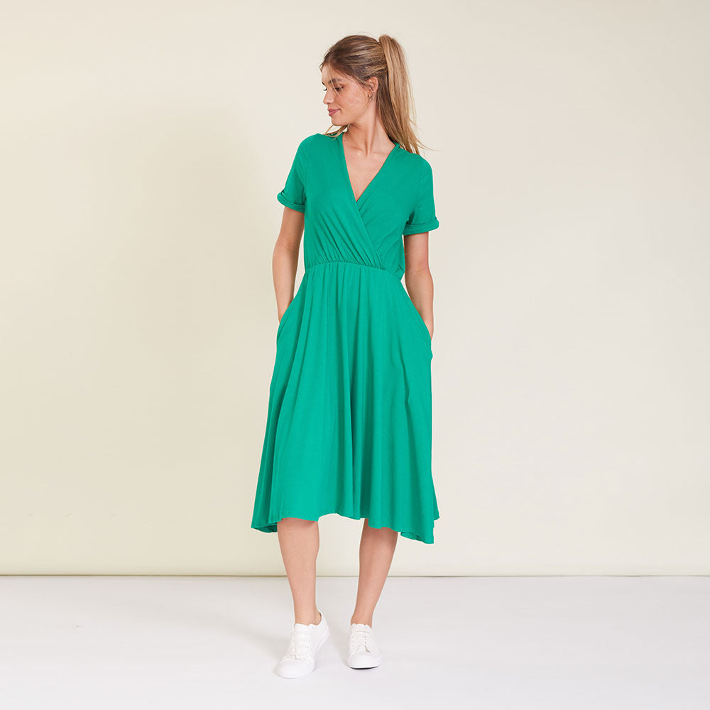 Archie Dress (Green) - The Casual Company