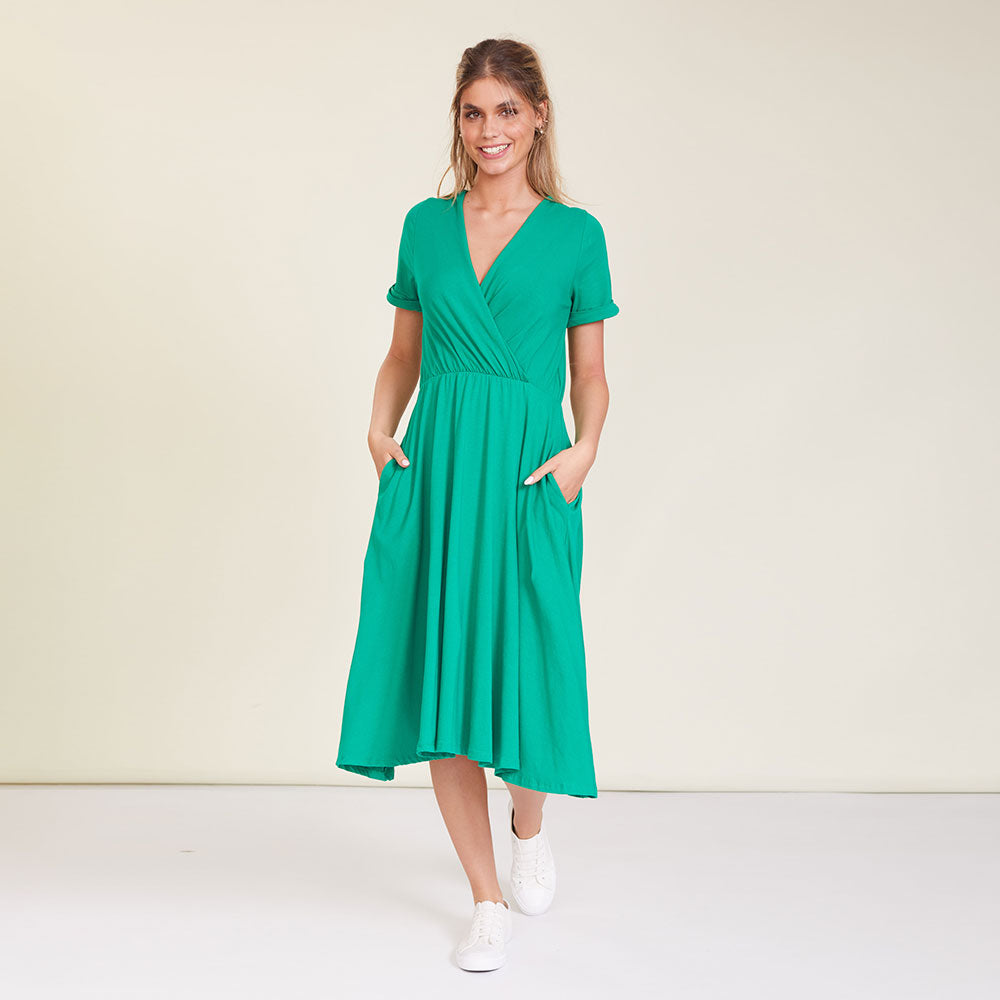 Archie Dress (Green) - The Casual Company