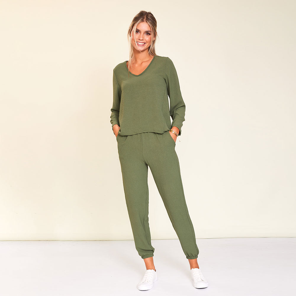 Libby Co-Ord (Olive)