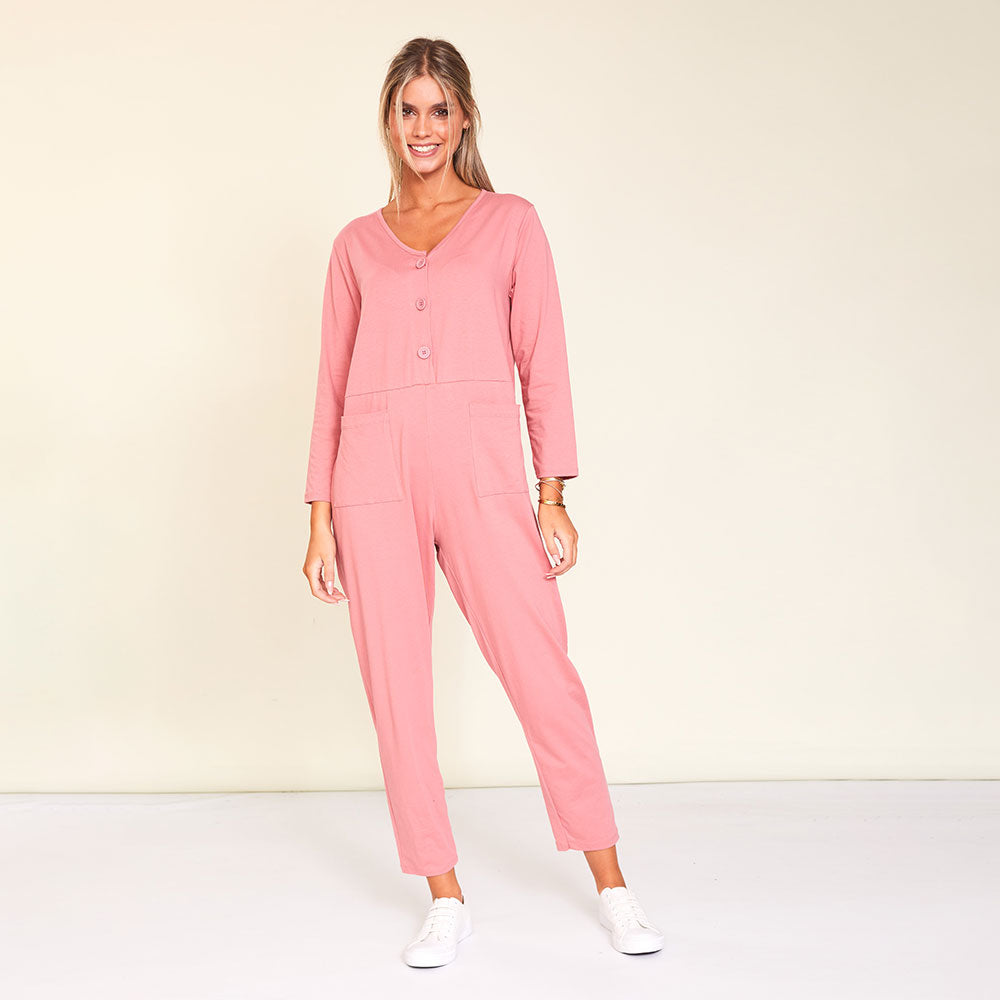 Jodie Jumpsuit (Rose)