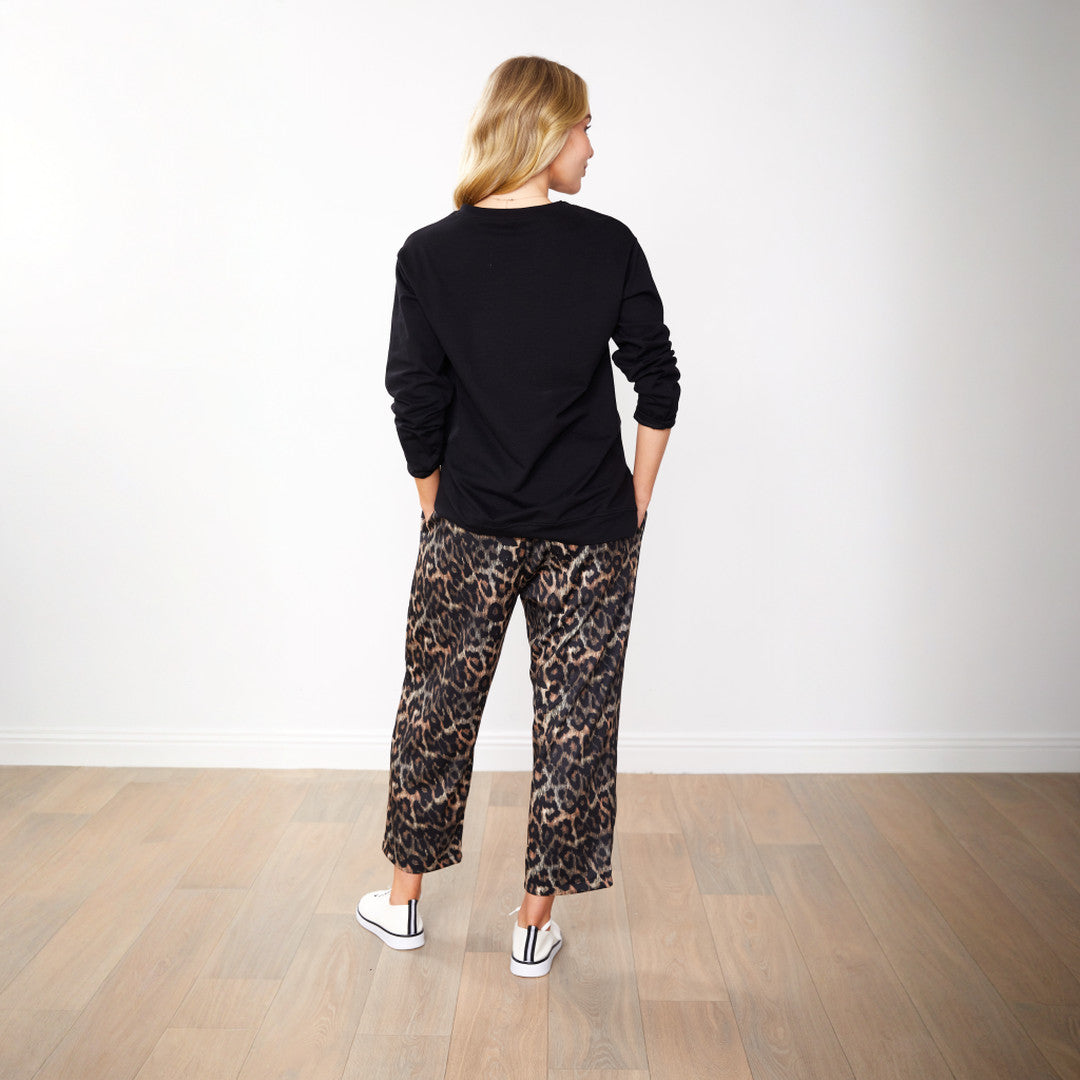 Tessa Trousers (Leopard)