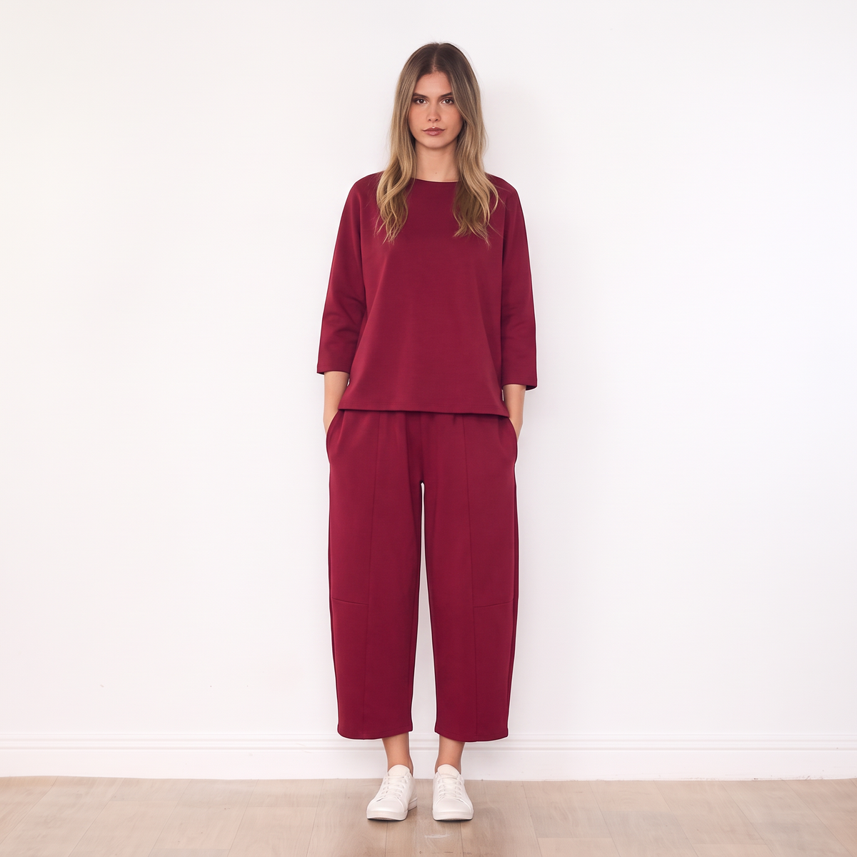 Zoe Co-ord (Burgundy)