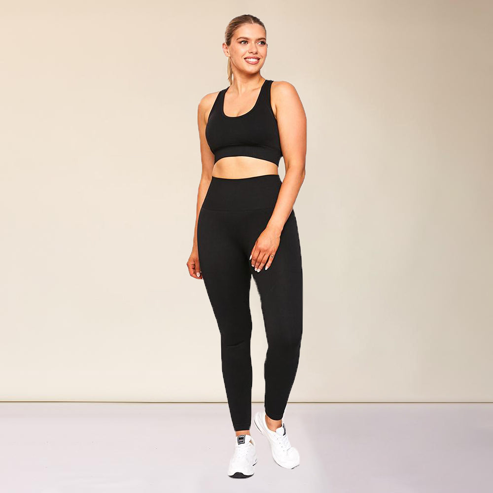 Amy Sports Set (Black) - The Casual Company