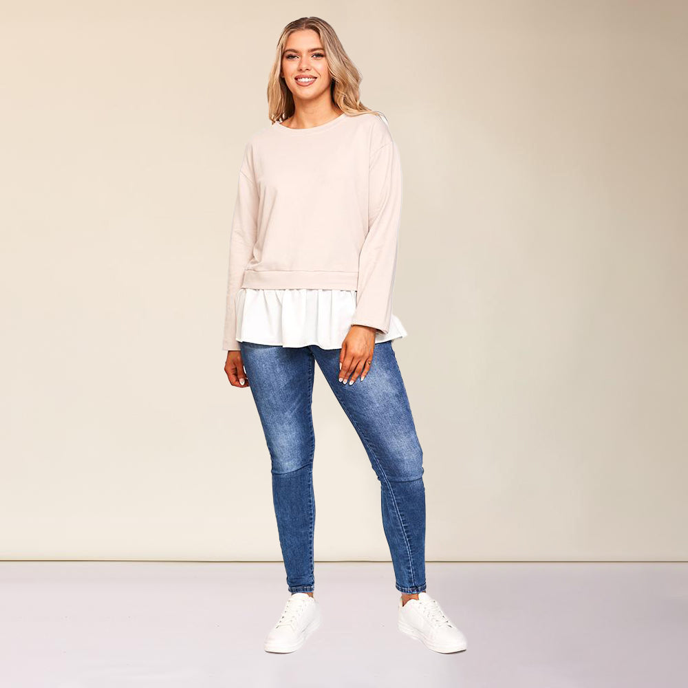 Pearl Top (Beige)