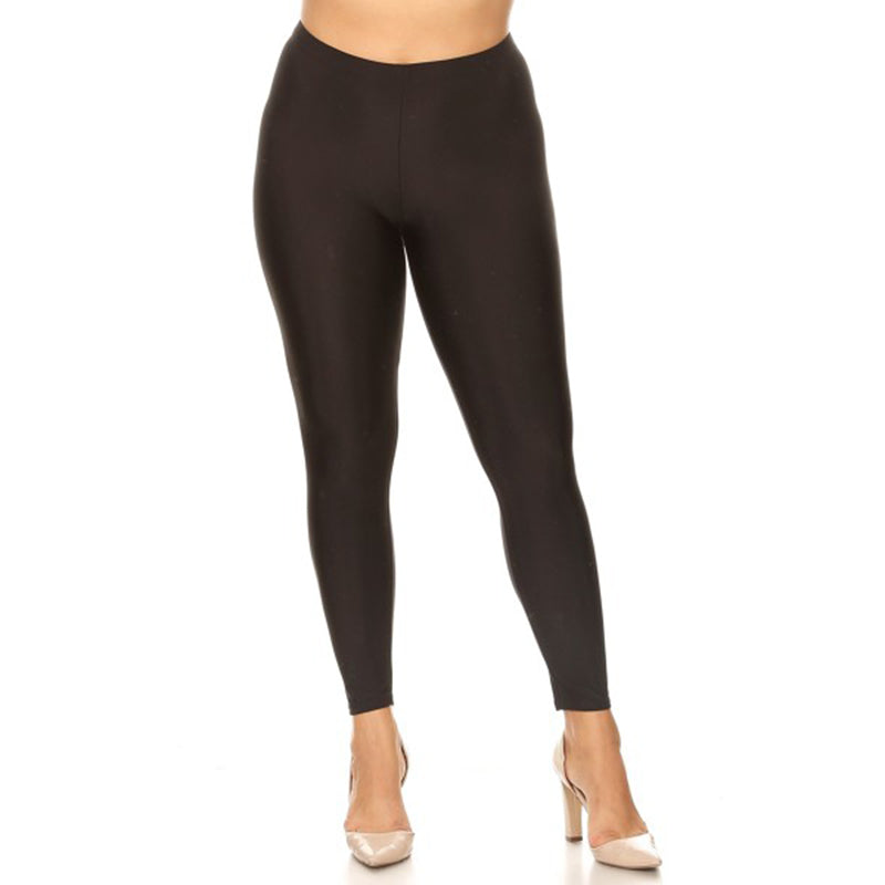 Curve Shine Leggings Black