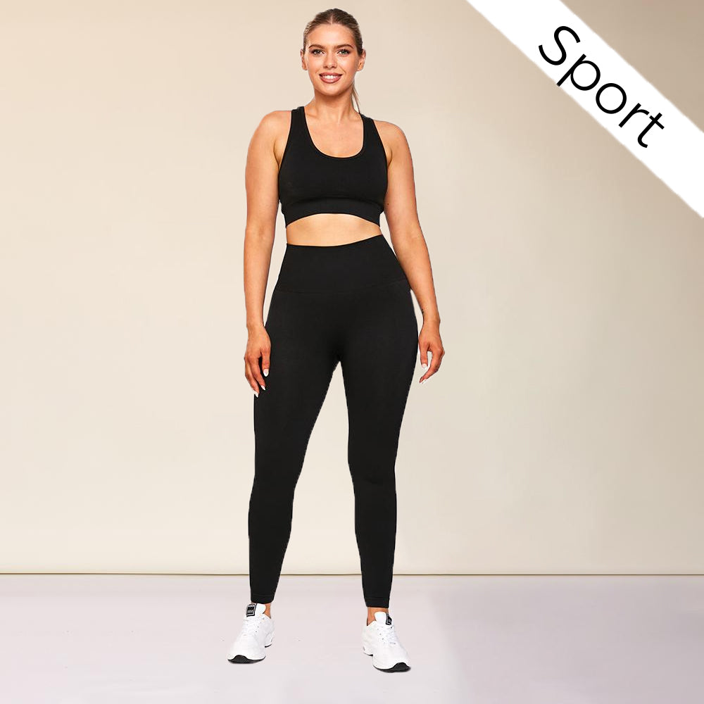 Amy Sports Set (Black) - The Casual Company
