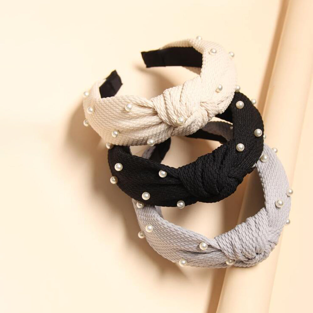 3pcs Pearl Hairband - The Casual Company