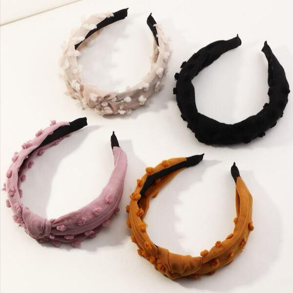 4pcs Poplin Hairband - The Casual Company