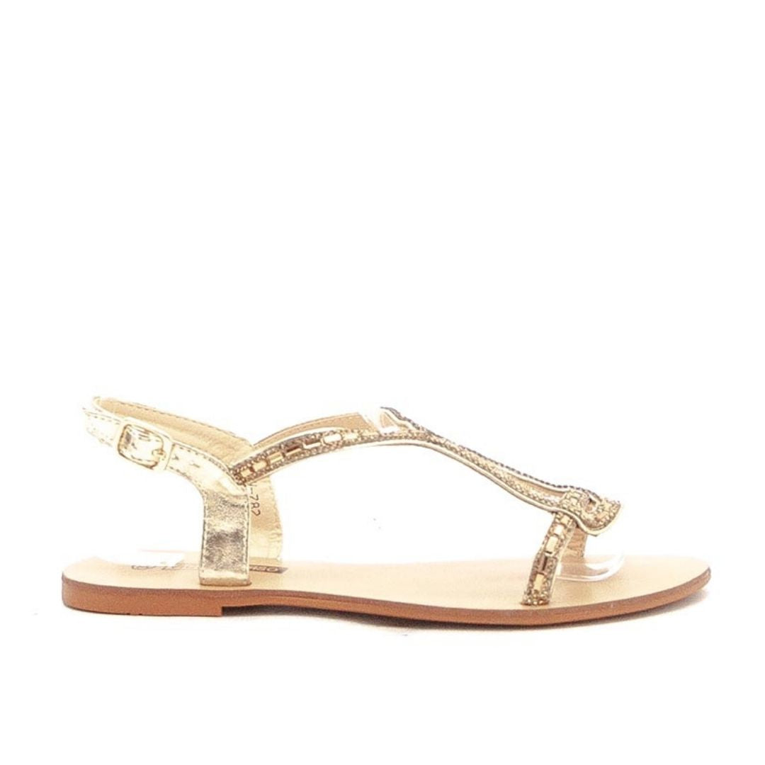 Vidal Sandal (Gold)