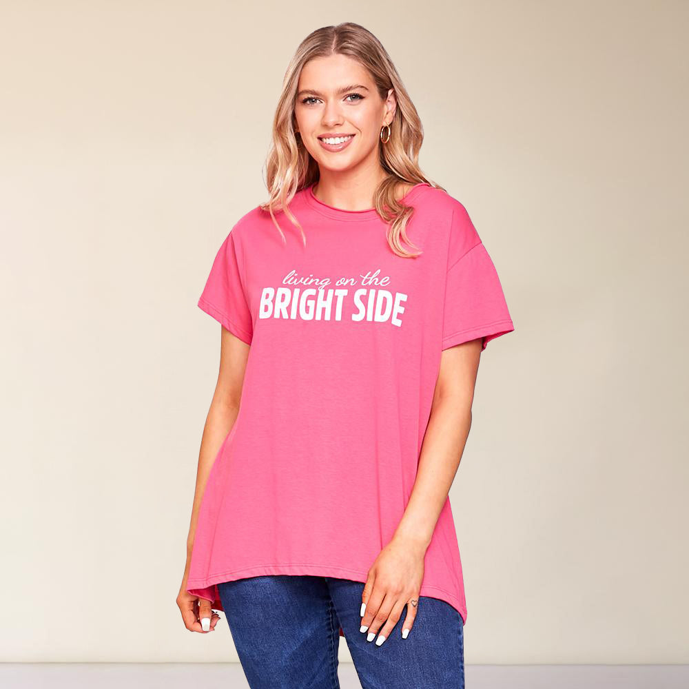 Sally T-Shirt (Fuschia)