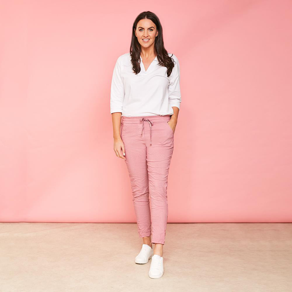 Charlie Stretch Jogger (Mauve)
