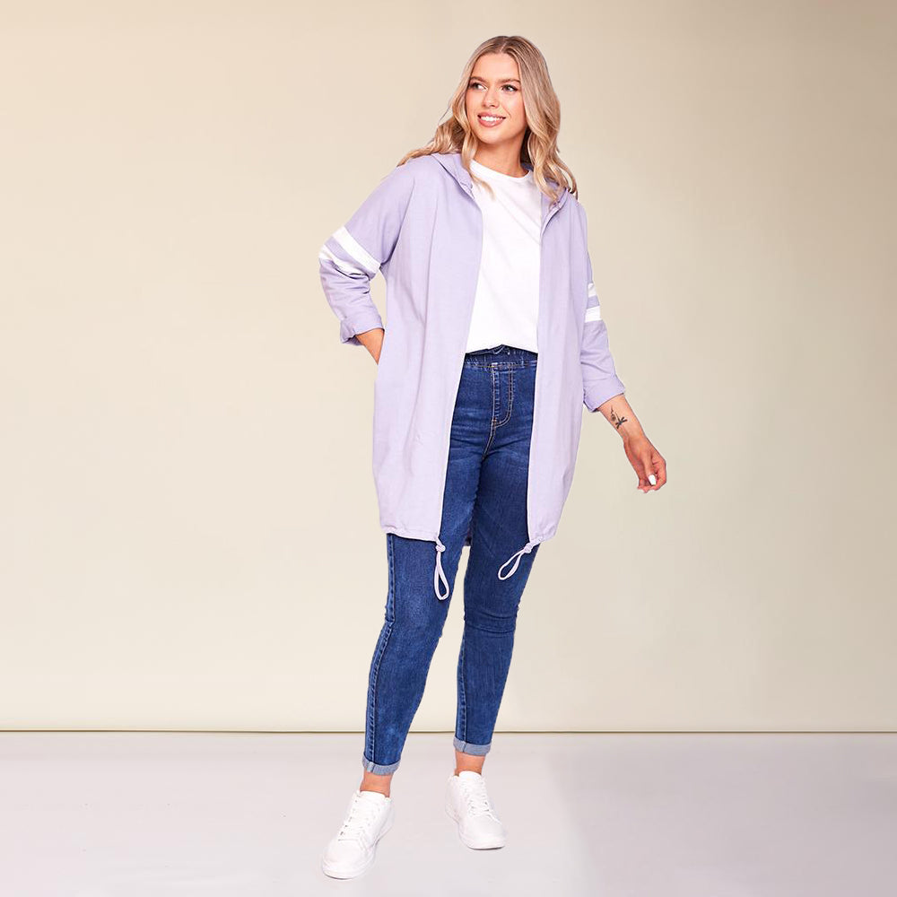 Chloe Hoody (Lilac) - The Casual Company