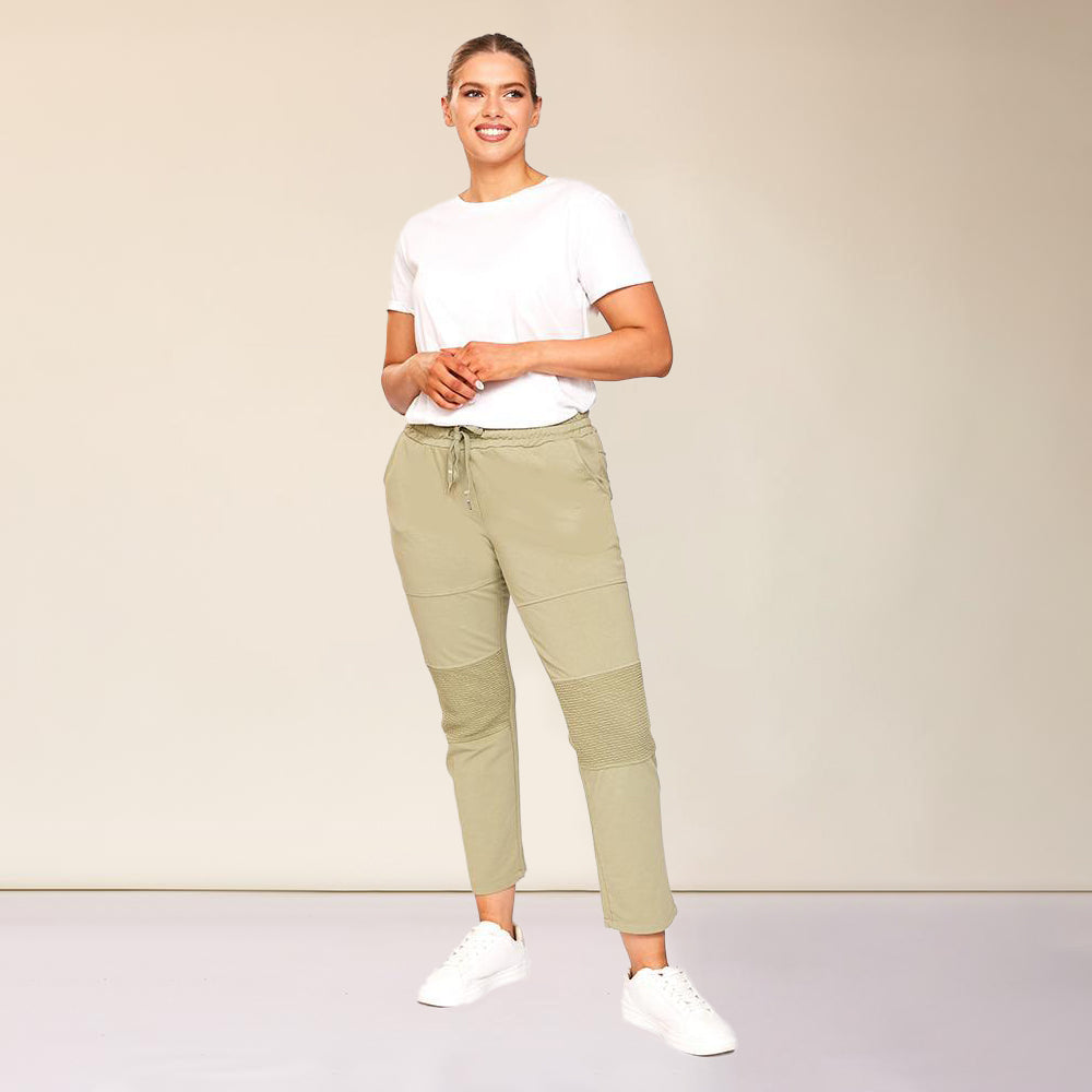 Blake Biker Jogger (Khaki)