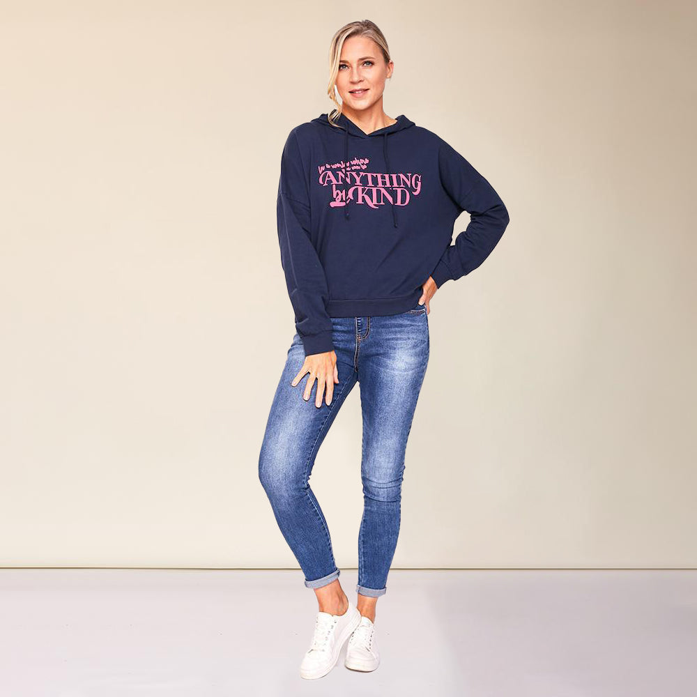 Annie Hoody (Navy) - The Casual Company