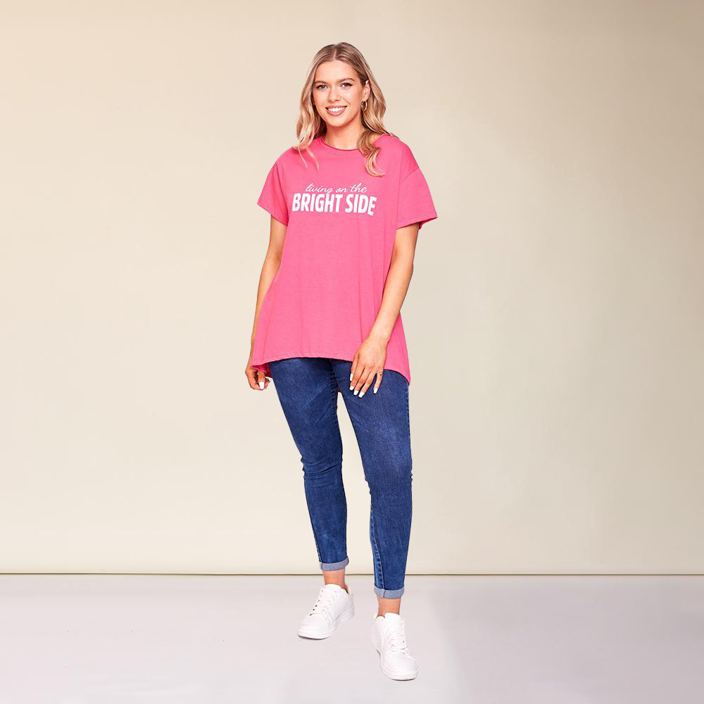 Sally T-Shirt (Fuschia)