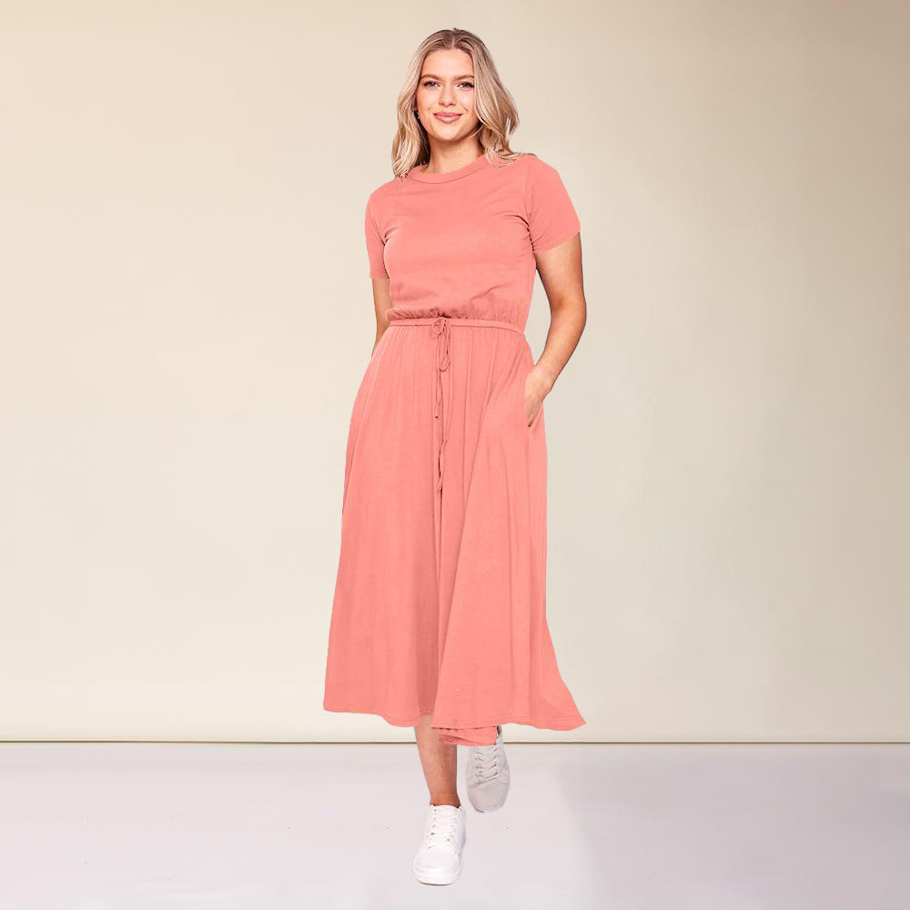 Piper Dress (Dusty Rose)