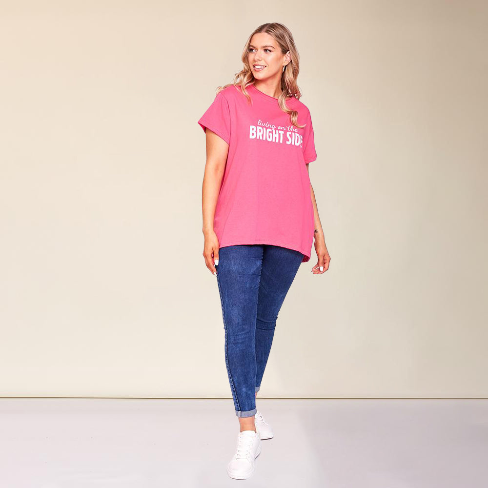 Sally T-Shirt (Fuschia)