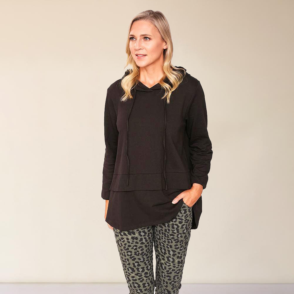 Aria Hoody (Black) - The Casual Company