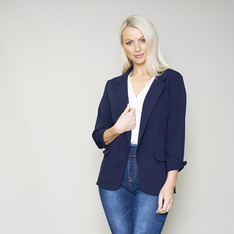 Rosalyn Stretch Blazer (Royal Navy)