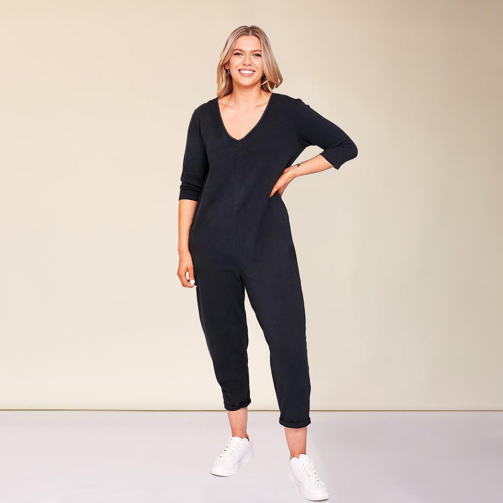 Paige Jumpsuit (Black)