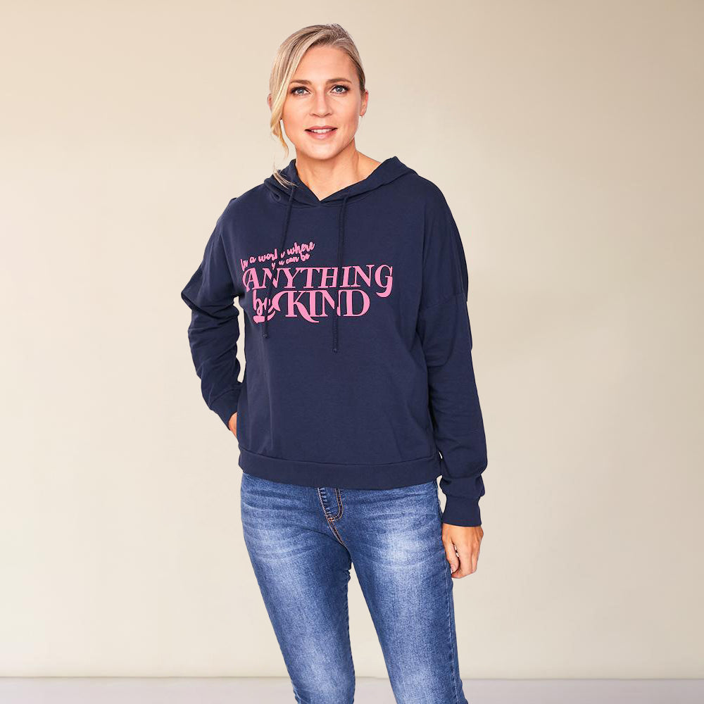 Annie Hoody (Navy) - The Casual Company