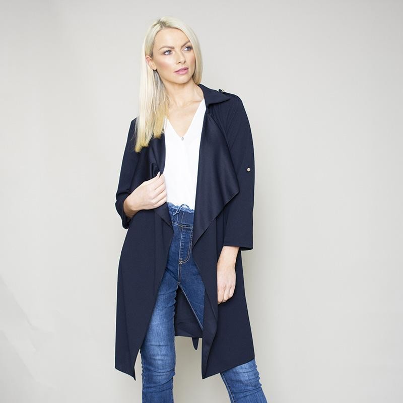 Jenny Waterfall Cardigan (Navy)