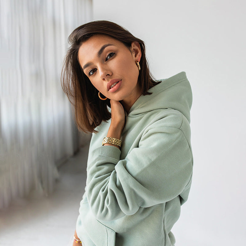 Ellie Oversized Hoody (Mint)