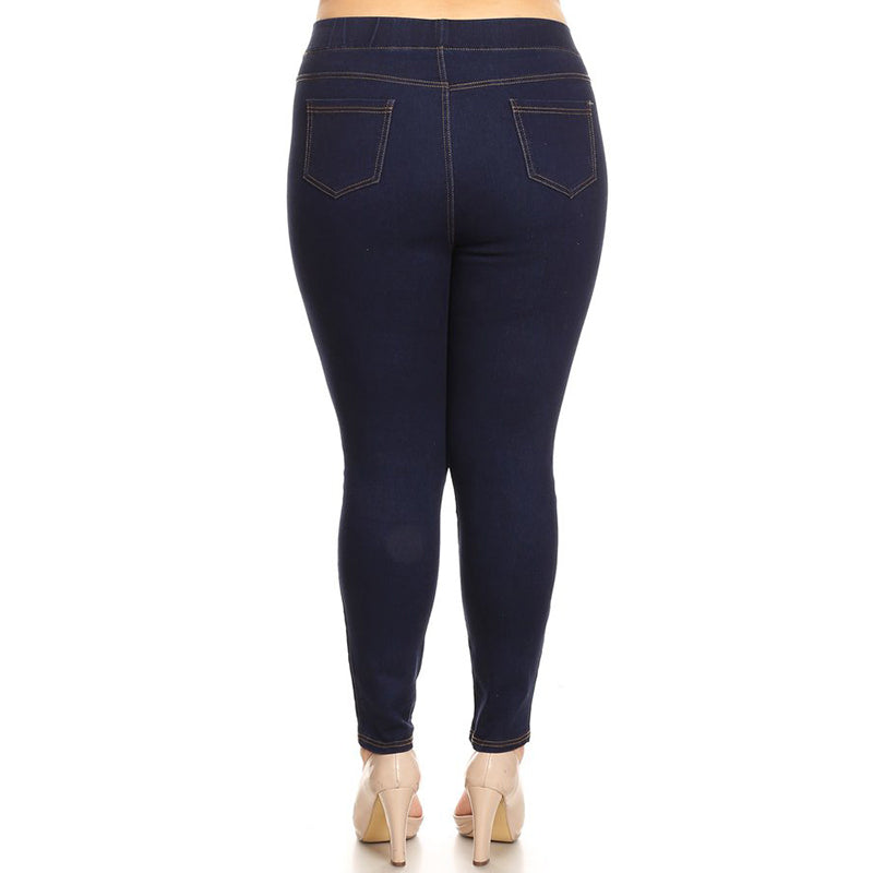 Curve Jegging Dark Denim