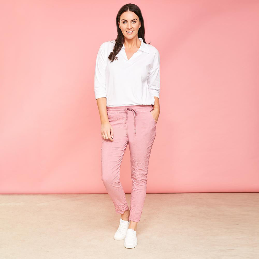 Charlie Stretch Jogger (Mauve)