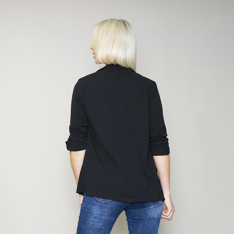 Rosalyn Stretch Blazer (Black)
