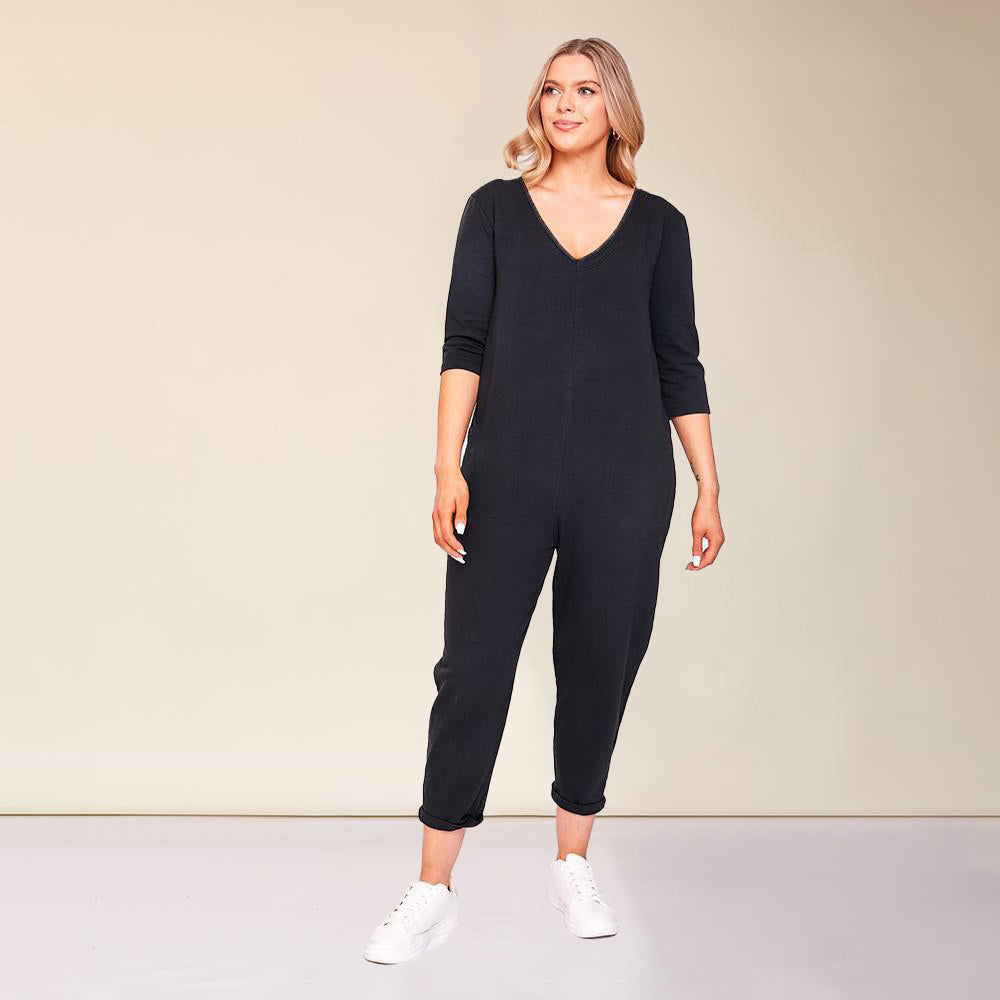 Paige Jumpsuit (Black)