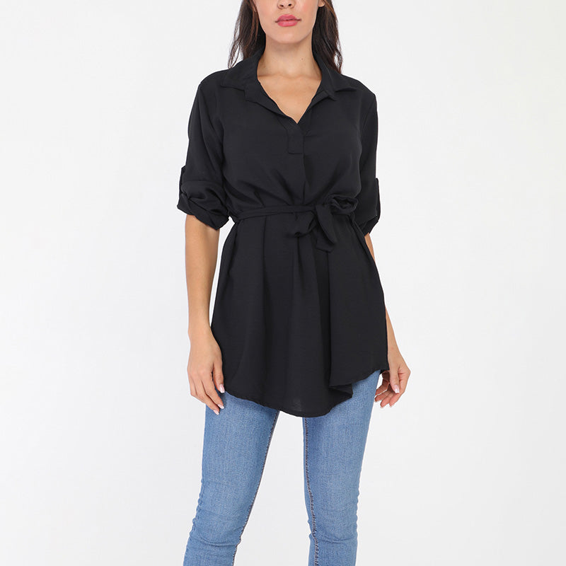 Tessa Shirt Black