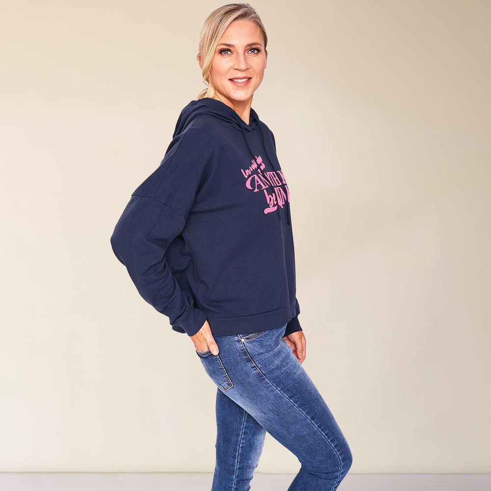 Annie Hoody (Navy) - The Casual Company