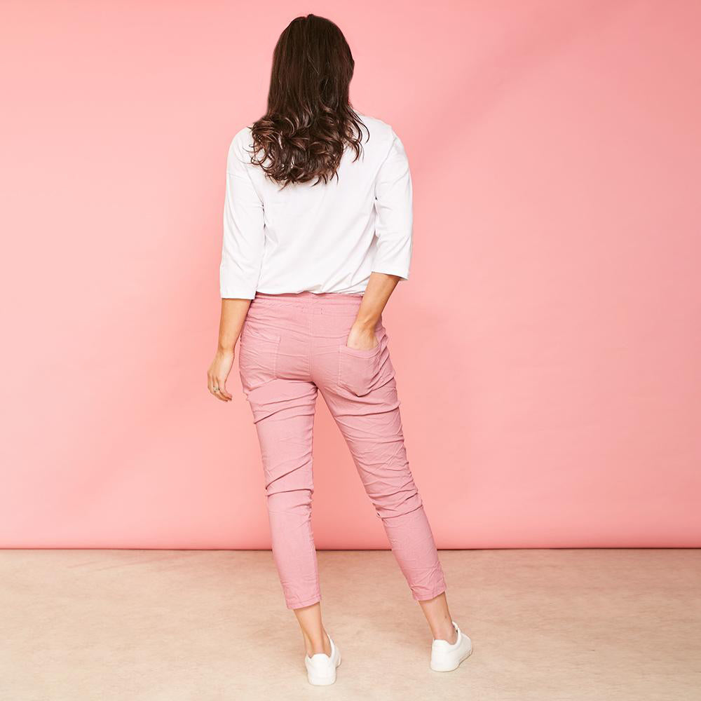 Charlie Stretch Jogger (Mauve)