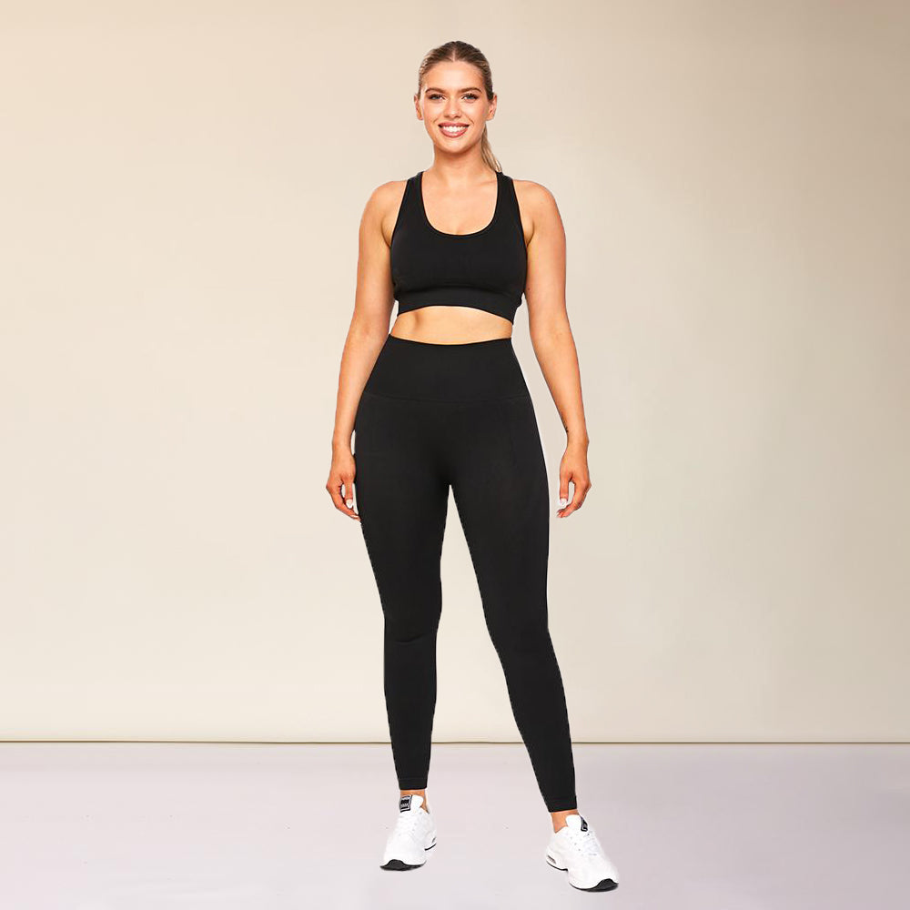 Amy Sports Set (Black) - The Casual Company