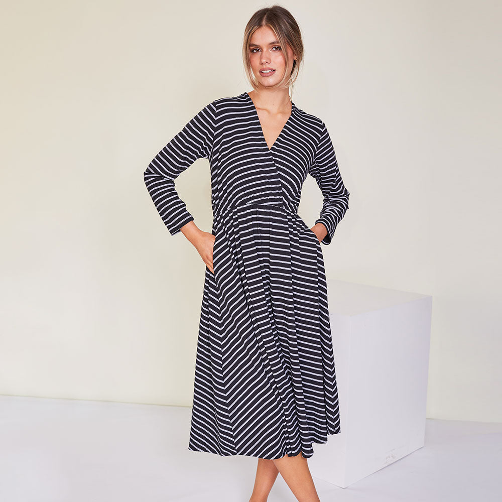 Sutton Dress (Stripe)