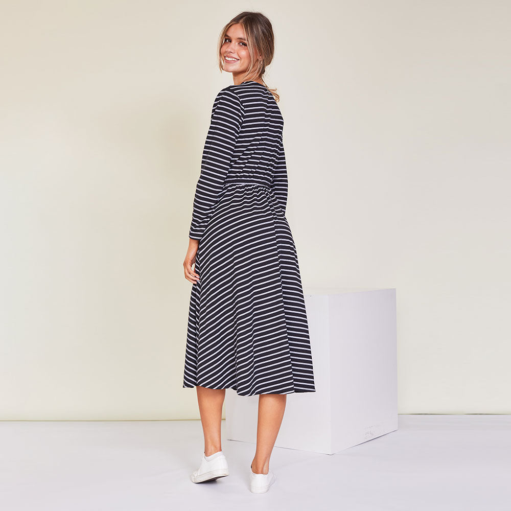 Sutton Dress (Stripe)